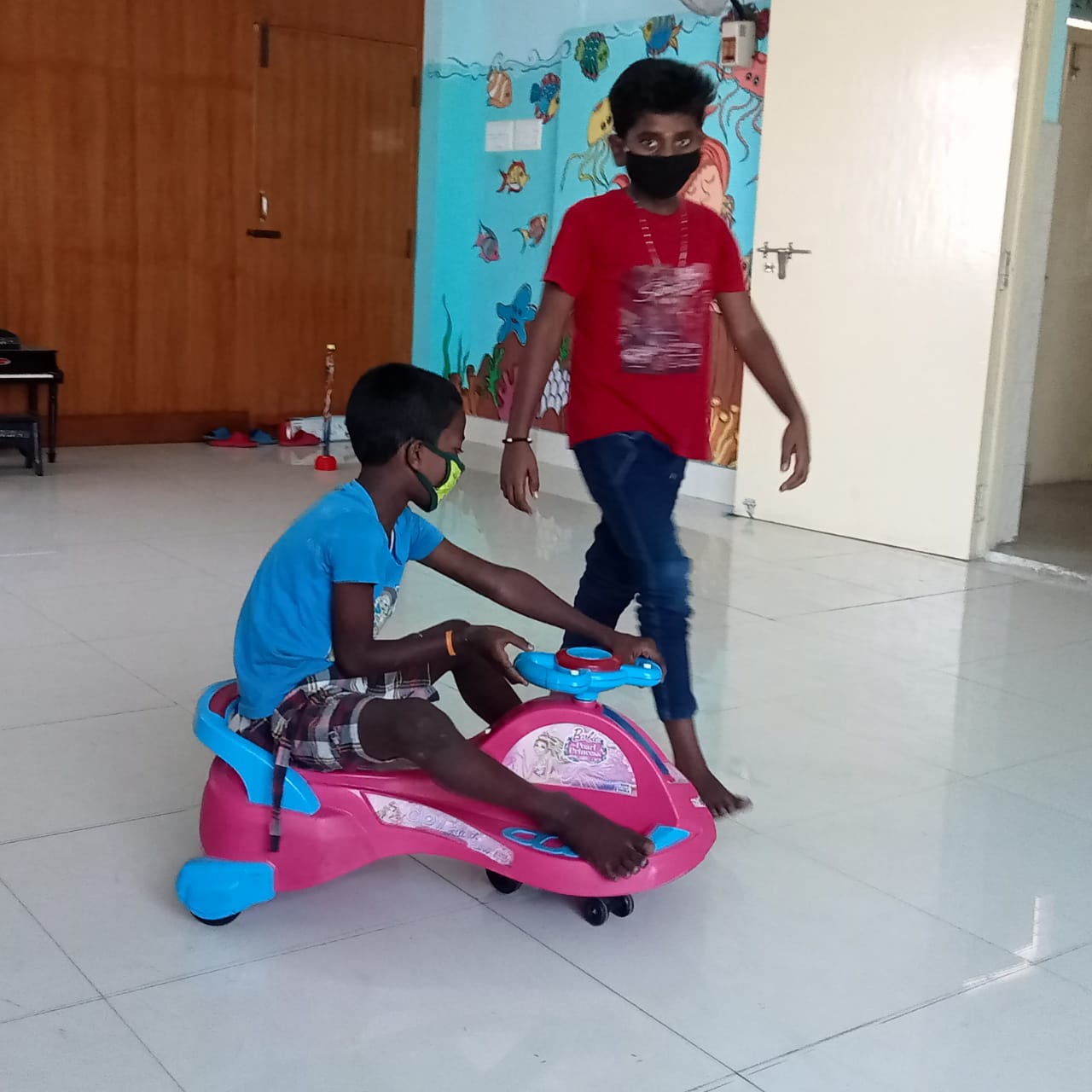 Managing the crèche at Egmore Child Hospital